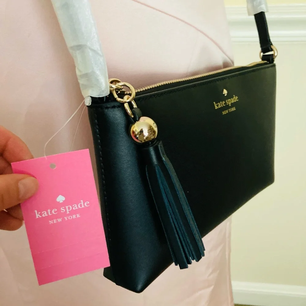 NWT KATE SPADE BLACK STREET AMY CROSSBODY BAG